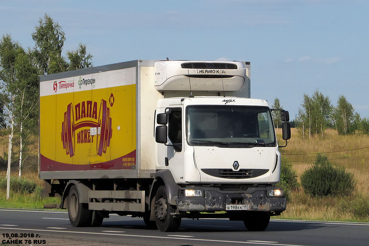 Москва, № В 198 КК 197 — Renault Midlum