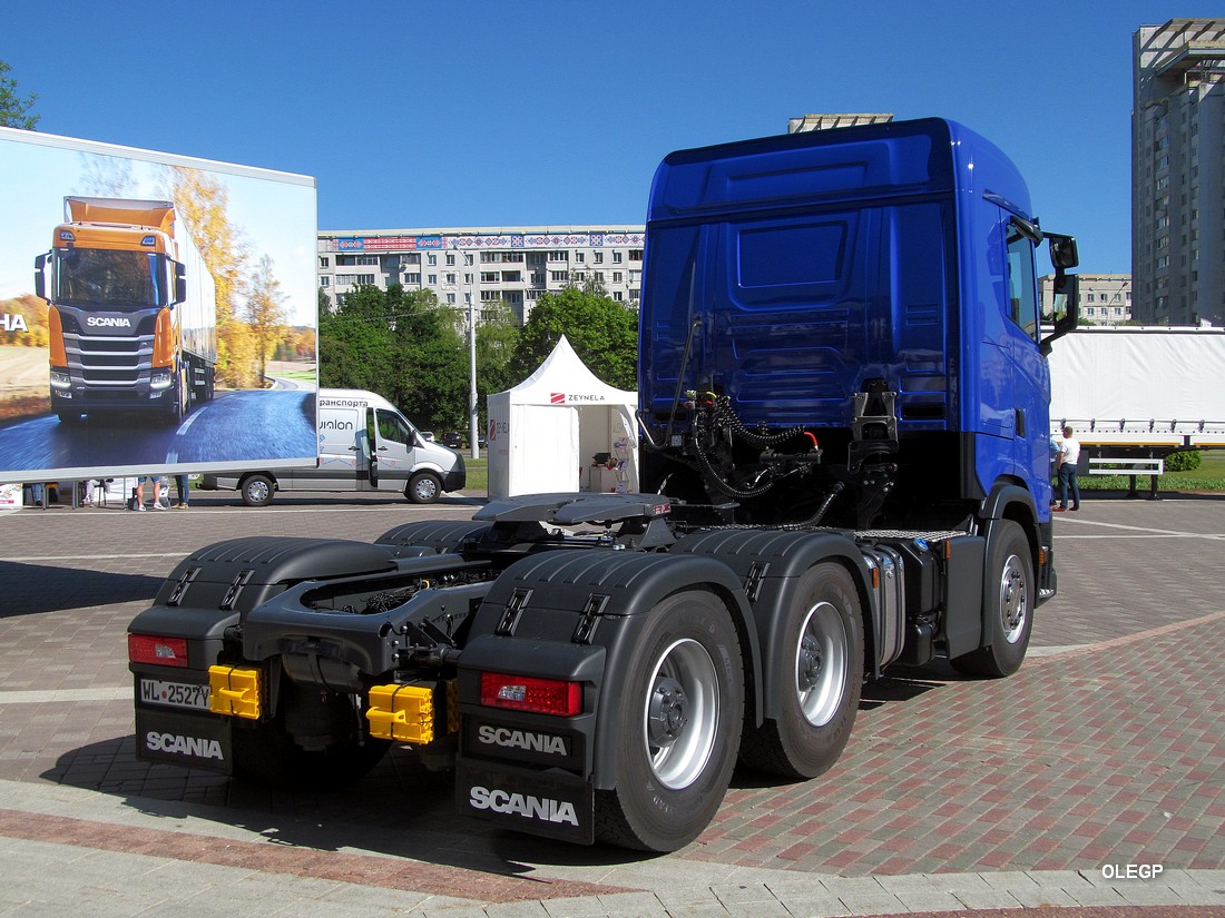 Германия, № WL 2527Y — Scania ('2016) S500; Минск — Выставка "БАМАП-2019"