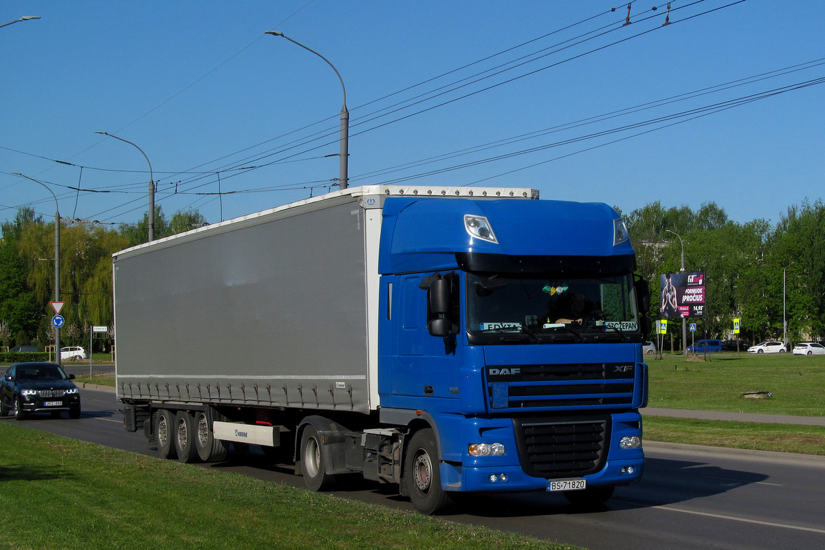 Польша, № BS 71820 — DAF XF105 FT