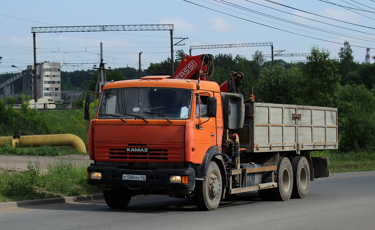 Калужская область, № К 588 МХ 40 — КамАЗ-65115-D3