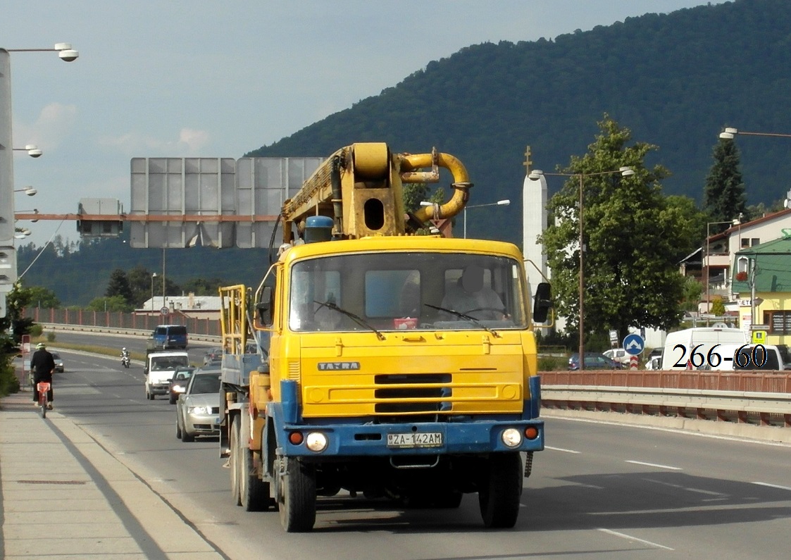 Словакия, № ZA-142AM — Tatra 815 PR