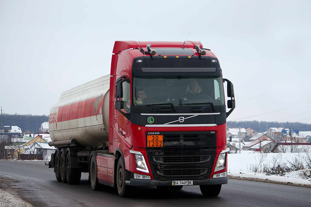 Кировоградская область, № ВА 7449 ВЕ — Volvo ('2012) FH.460