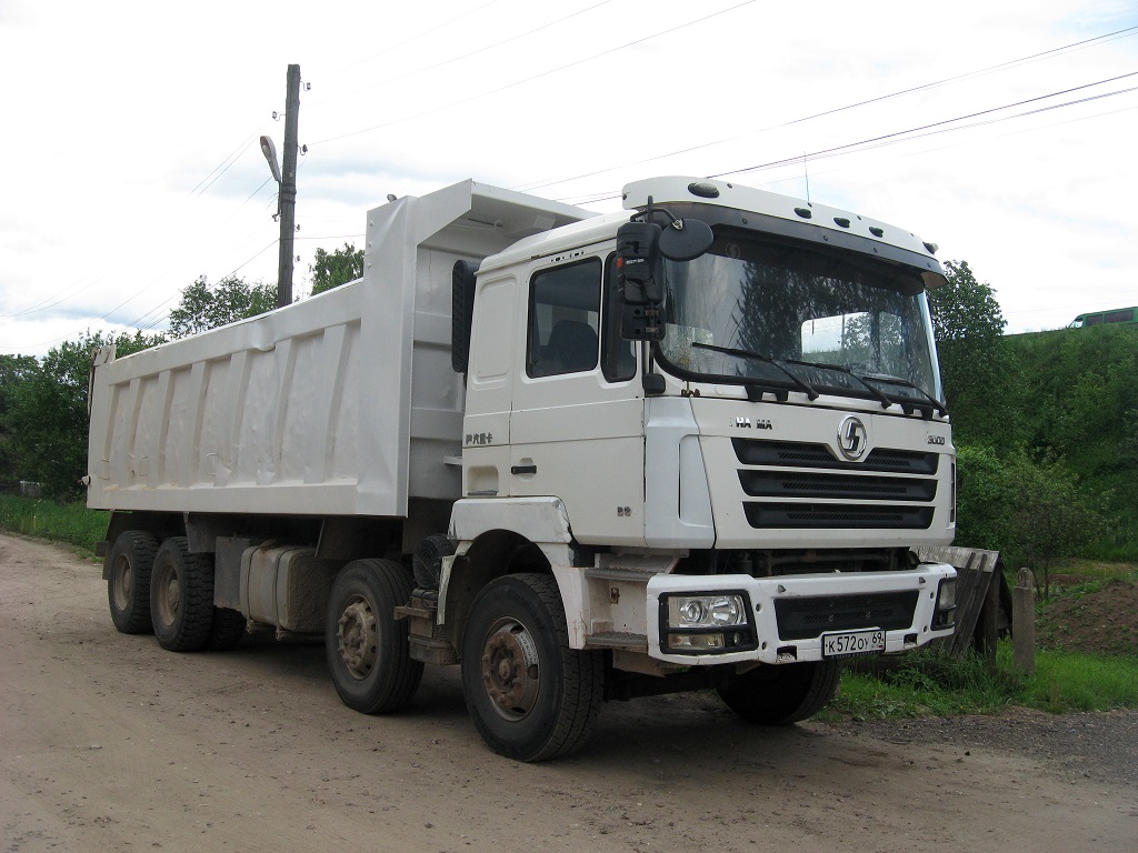 Тверская область, № К 572 ОУ 69 — Shaanxi Shacman F3000 SX331x