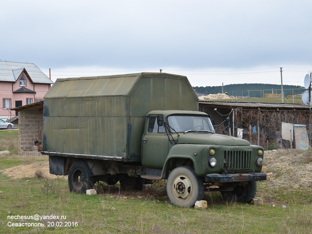 Севастополь, № (92) Б/Н 0013 — ГАЗ-53-12; Севастополь — Автомобили без номеров