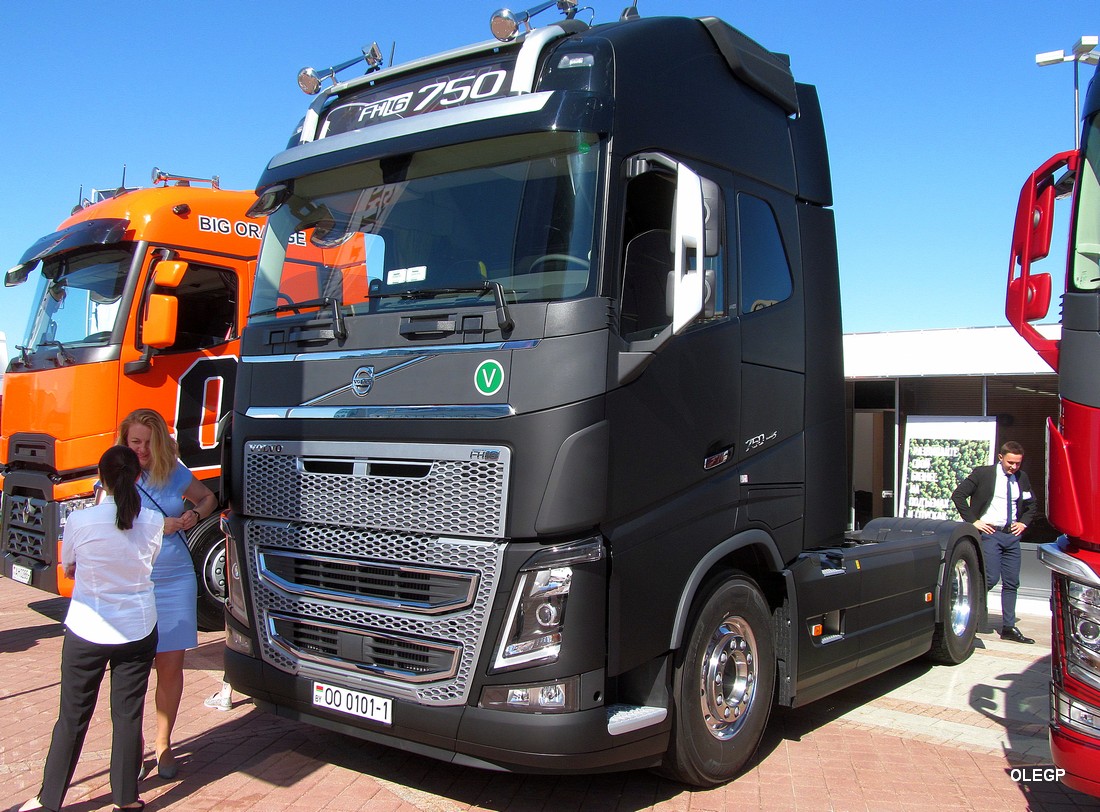 Брестская область, № ОО 0101-1 — Volvo ('2012) FH16.750; Минск — Выставка "БАМАП-2019"