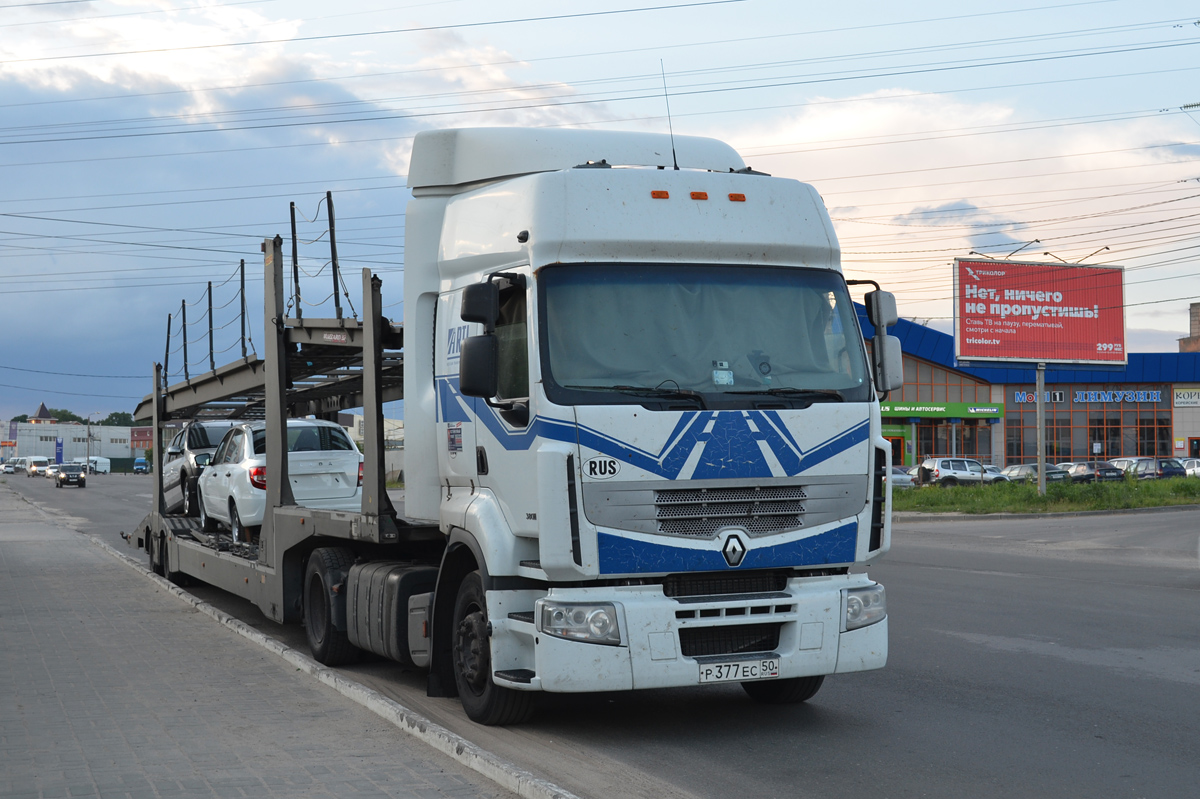 Московская область, № Р 377 ЕС 50 — Renault Premium ('2006)