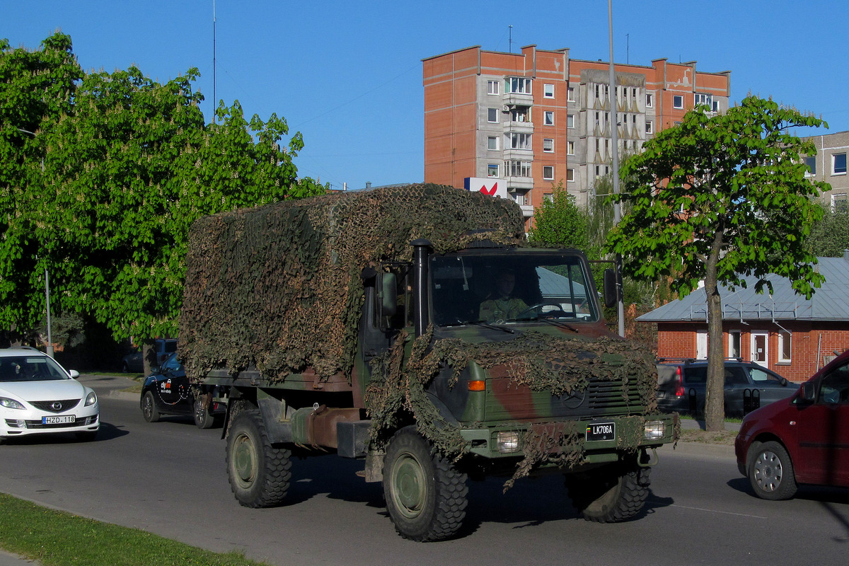 Литва, № LK 706 A — Mercedes-Benz Unimog (общ.м)