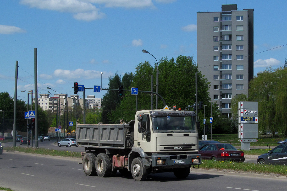 Литва, № DGL 667 — IVECO EuroTrakker