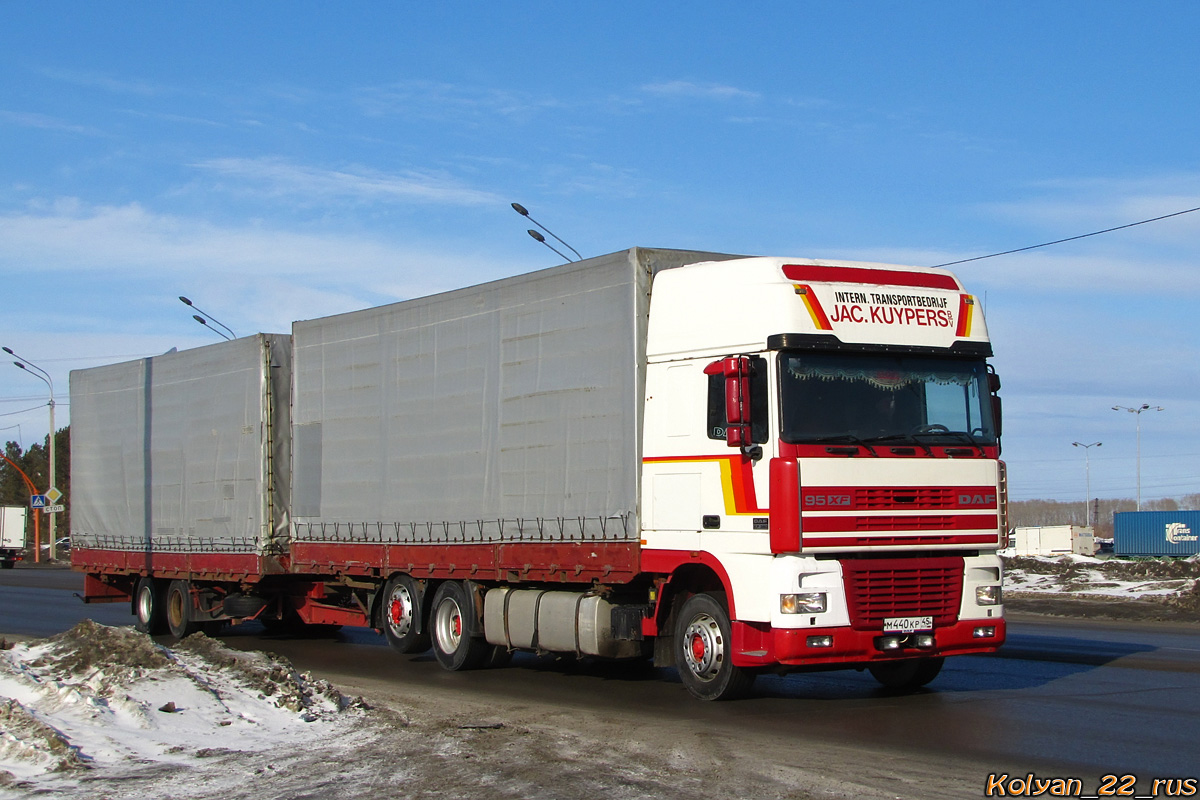 Алтайский край, № М 440 КР 45 — DAF 95XF FAR