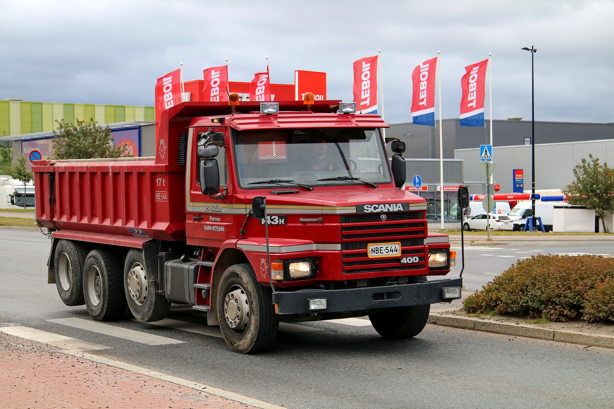 Финляндия, № NBE-544 — Scania (II) T-Series 143H