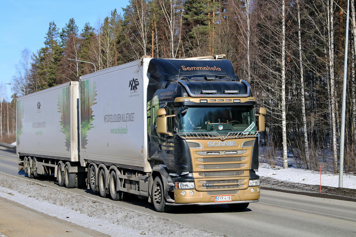 Финляндия, № OVR-415 — Scania ('2013) R730