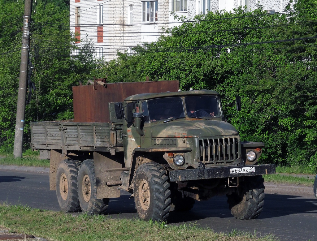 Калужская область, № Н 633 ВК 40 — Урал-4320-01