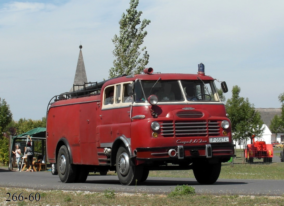 Венгрия, № P-05674 14 — Csepel D-710; Венгрия — VII. Nemzetközi Ikarus, Csepel és Veteránjármű Találkozó, Polgár (2014)