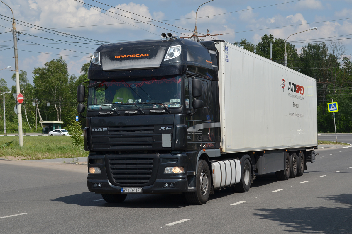 Польша, № WWY 34170 — DAF XF105 FT