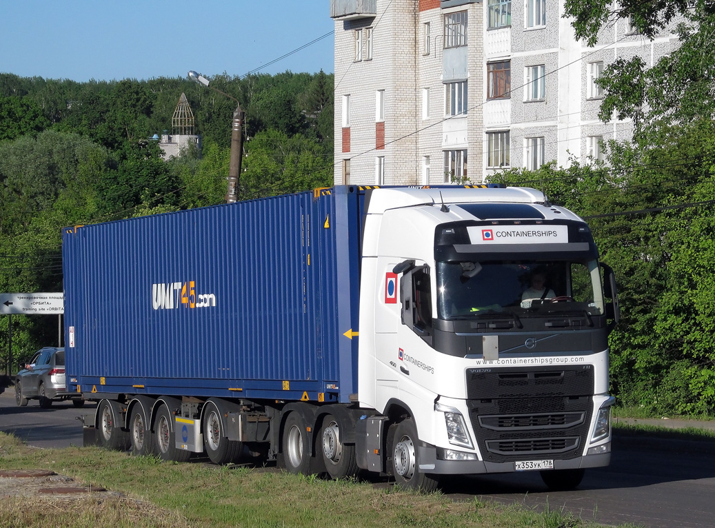 Санкт-Петербург, № Х 353 УК 178 — Volvo ('2012) FH.460 [X9P]