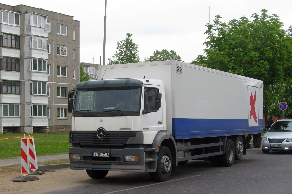 Литва, № ENF 716 — Mercedes-Benz Atego 2528