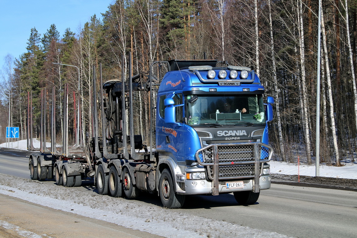 Финляндия, № FLF-261 — Scania ('2013, общая модель)