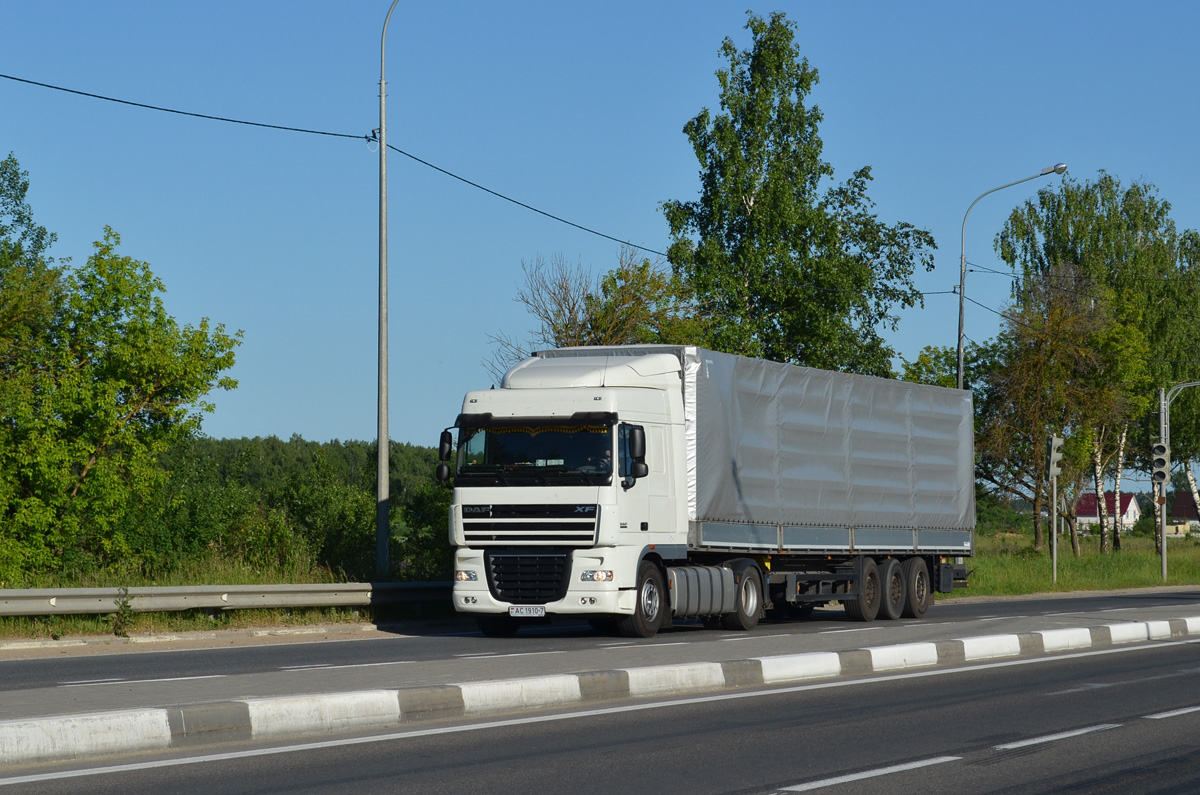 Минск, № АС 1910-7 — DAF XF105 FT