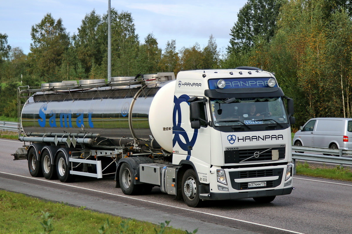 Санкт-Петербург, № 81 033 — Volvo ('2008) FH.420