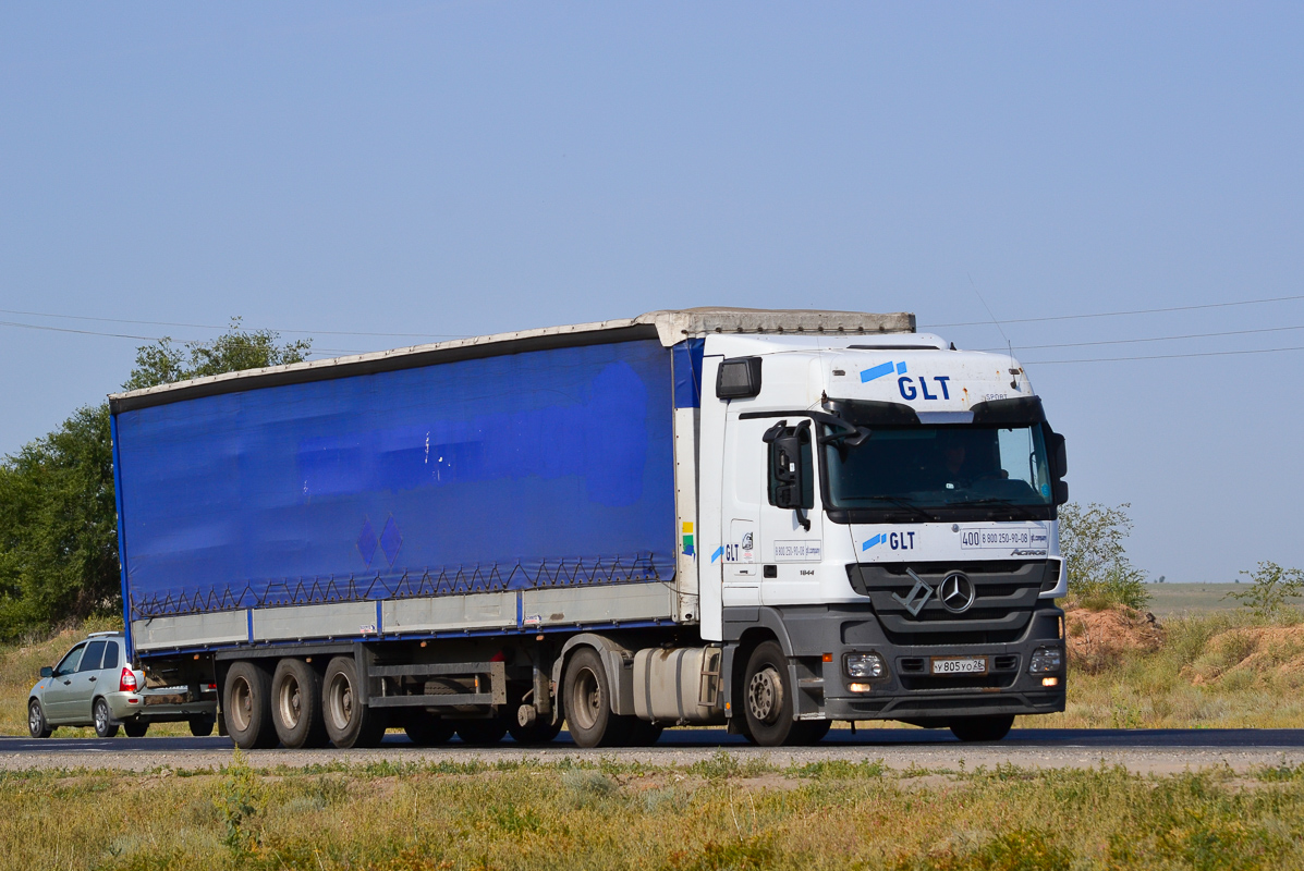 Ставропольский край, № 400 — Mercedes-Benz Actros ('2009) 1844