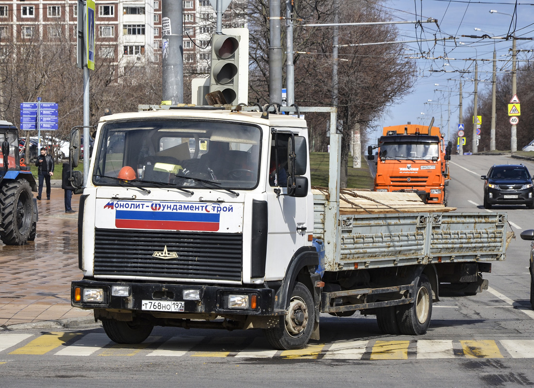 Москва, № Т 768 НО 197 — МАЗ-437043 "Зубрёнок"