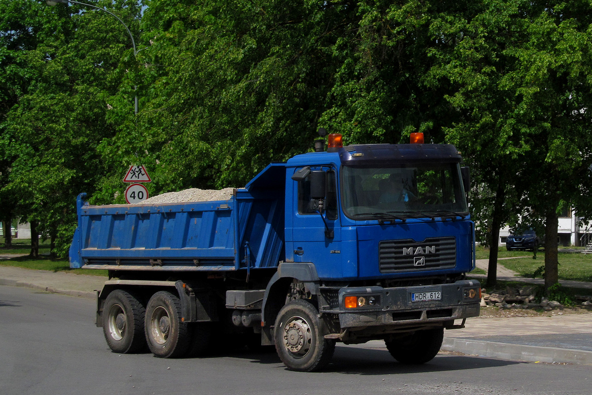 Литва, № HDR 612 — MAN F2000 27.xxx (общая)