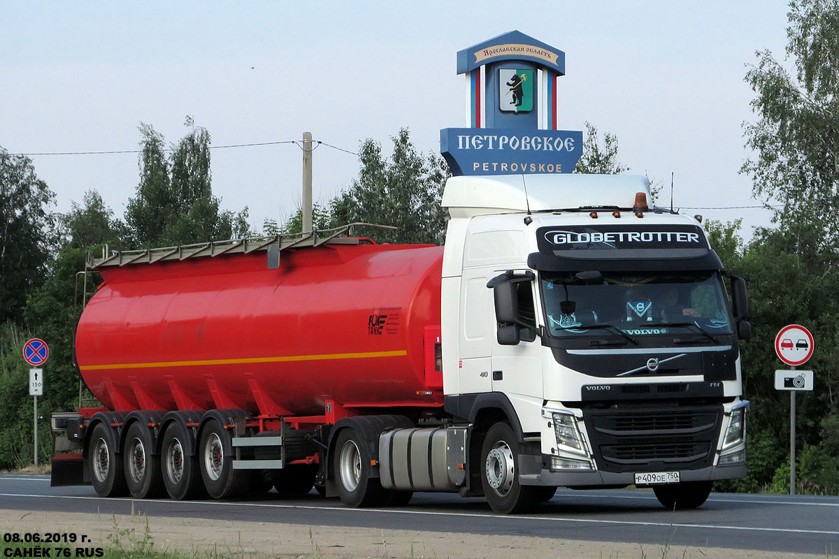 Московская область, № Р 409 ОЕ 750 — Volvo ('2013) FM.410