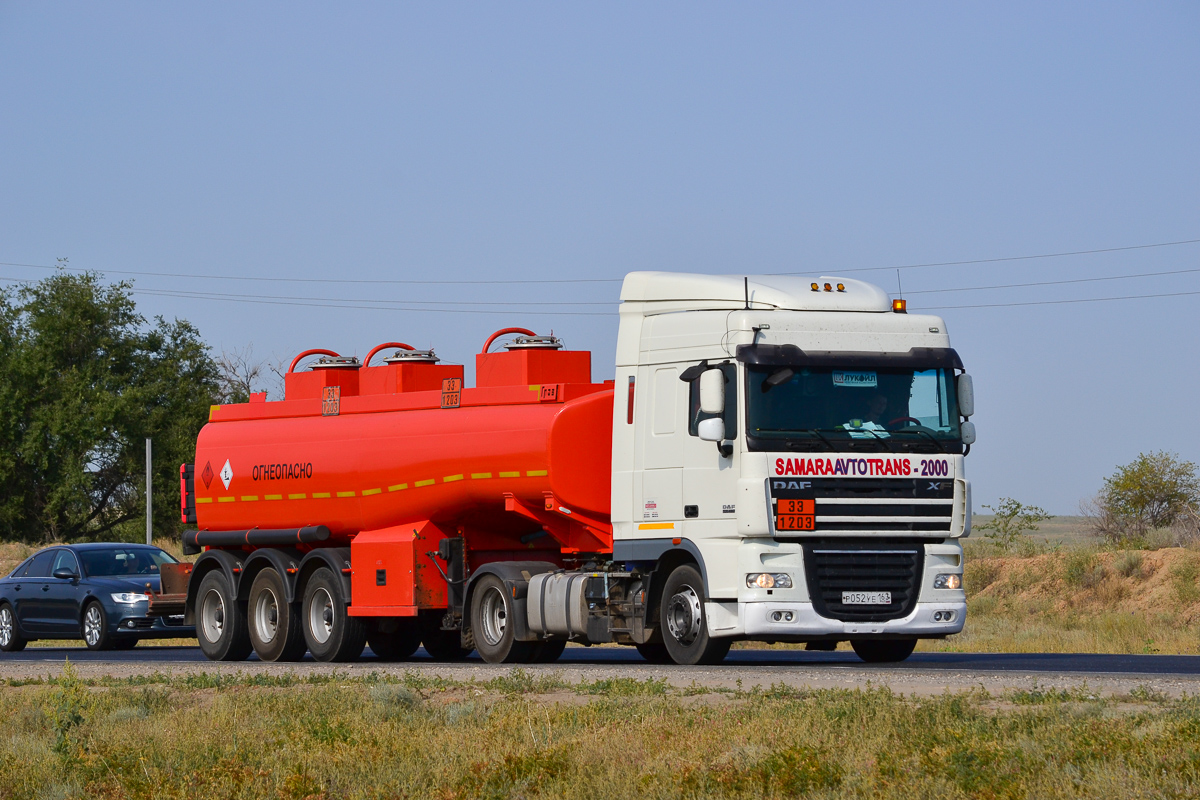 Самарская область, № Р 052 УЕ 163 — DAF XF105 FT