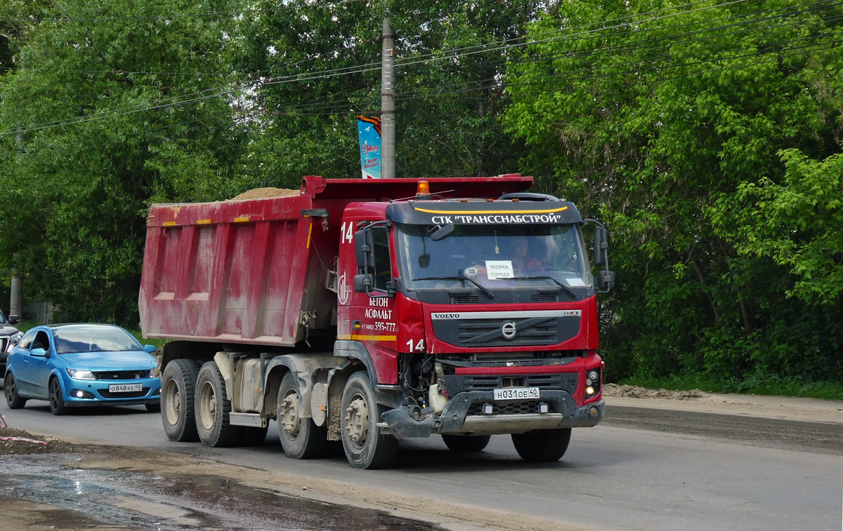 Калужская область, № 14 — Volvo ('2010) FMX.400 [X9P]