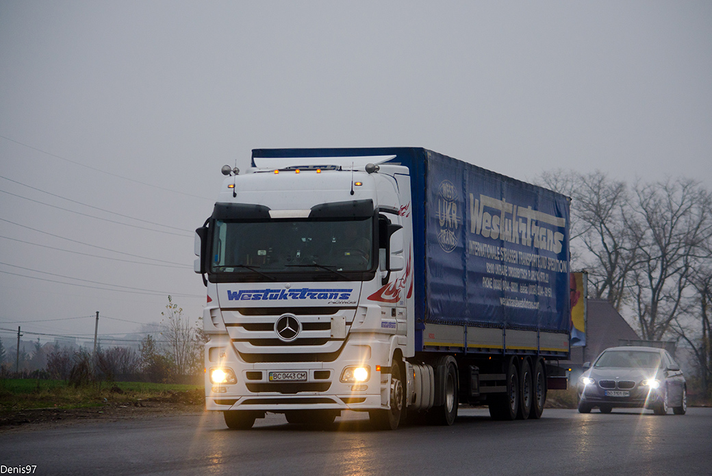 Львовская область, № ВС 0443 СМ — Mercedes-Benz Actros ('2009) 1844