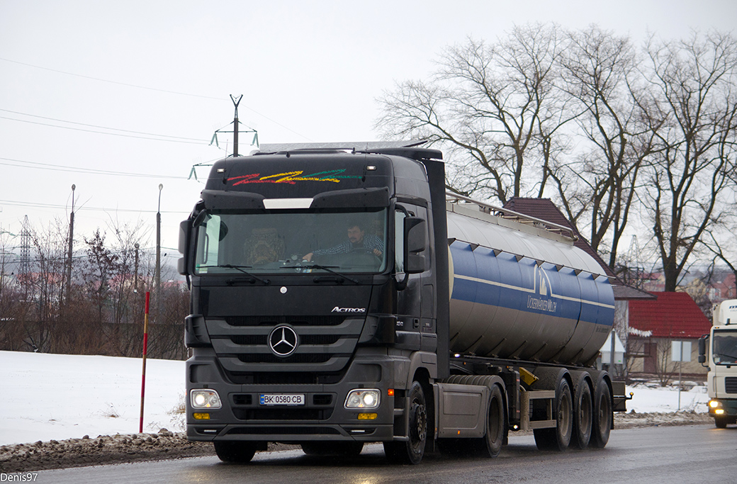 Ровненская область, № ВК 0580 СВ — Mercedes-Benz Actros ('2009) 1841