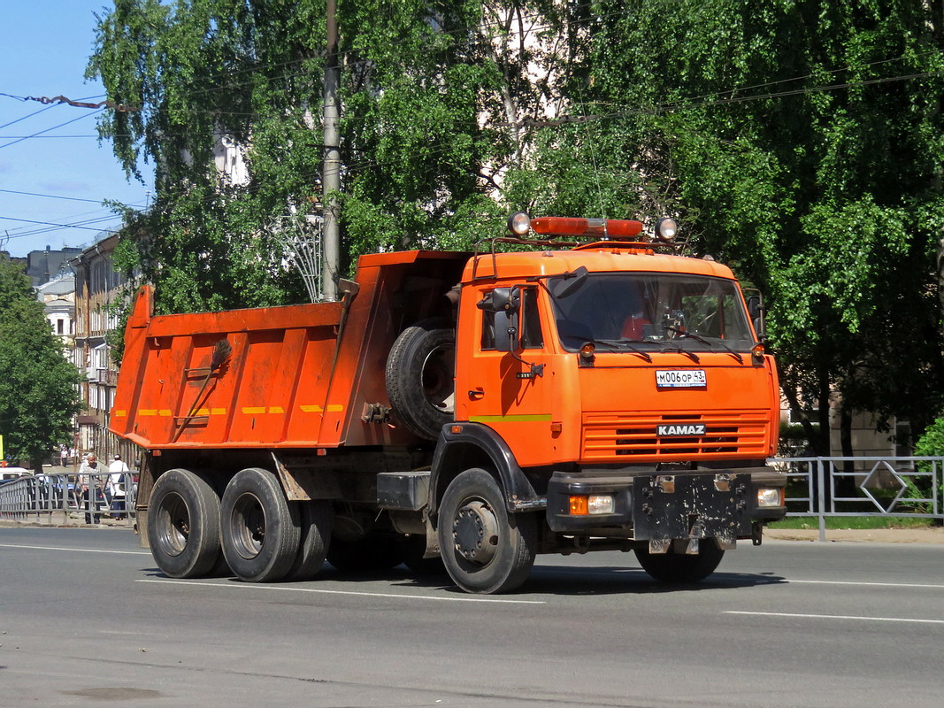 Кировская область, № М 006 ОР 43 — КамАЗ-65115 (общая модель)