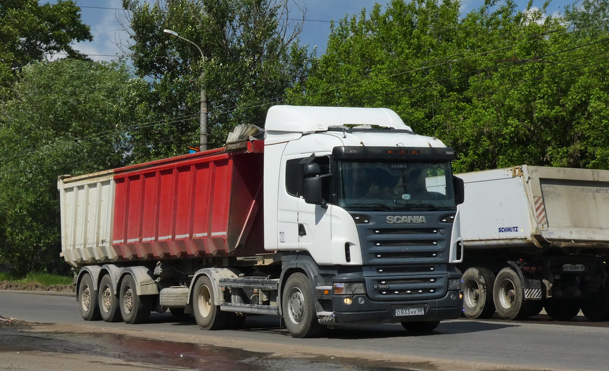 Калужская область, № О 833 НХ 40 — Scania ('2004) R380