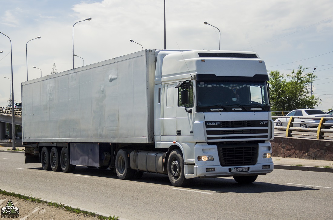 Туркестанская область, № 210 LDB 13 — DAF XF95 FT