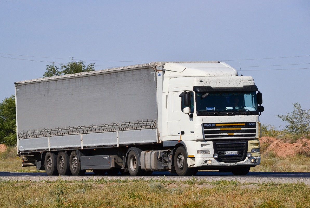 Самарская область, № Р 441 РС 163 — DAF XF105 FT