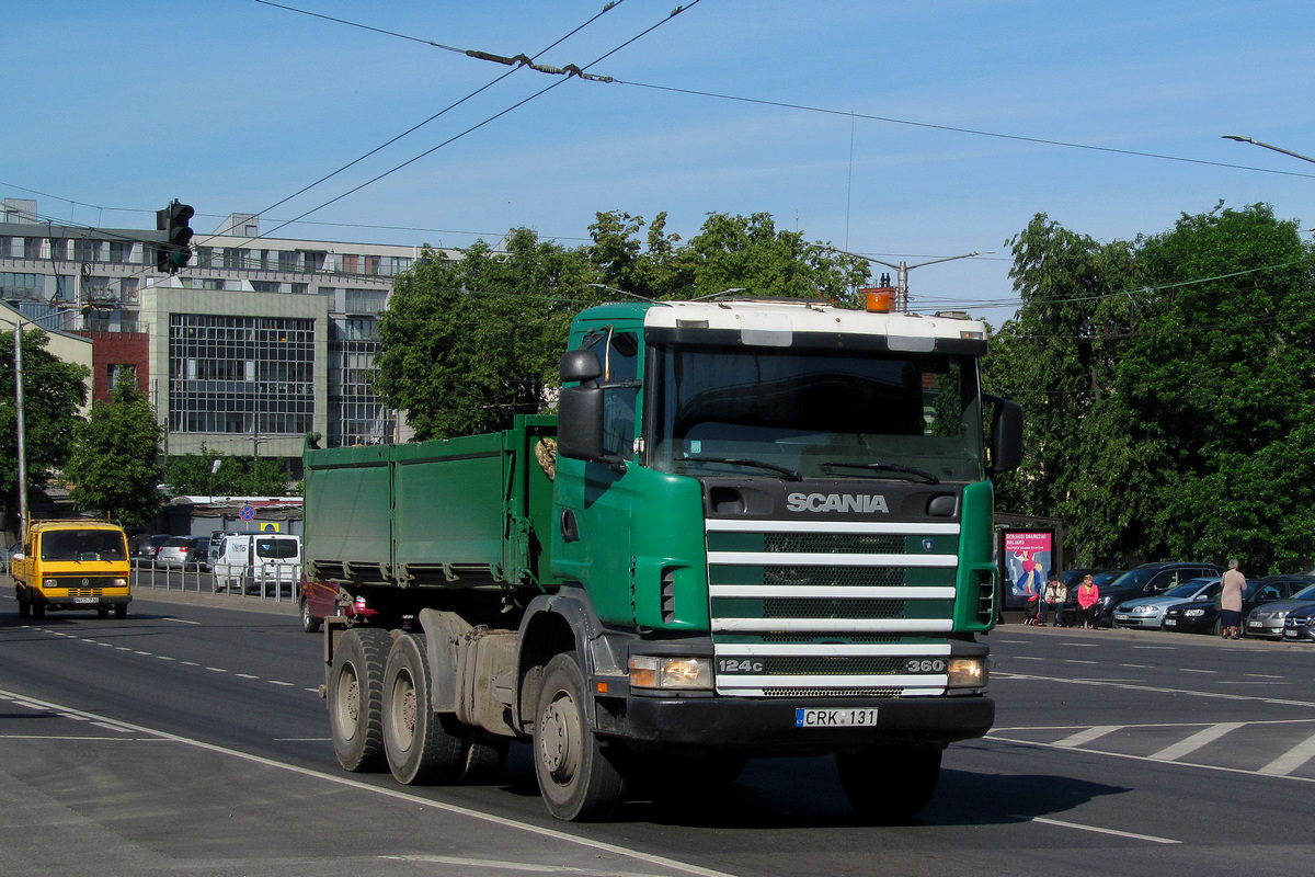 Литва, № CRK 131 — Scania ('1996) R124C