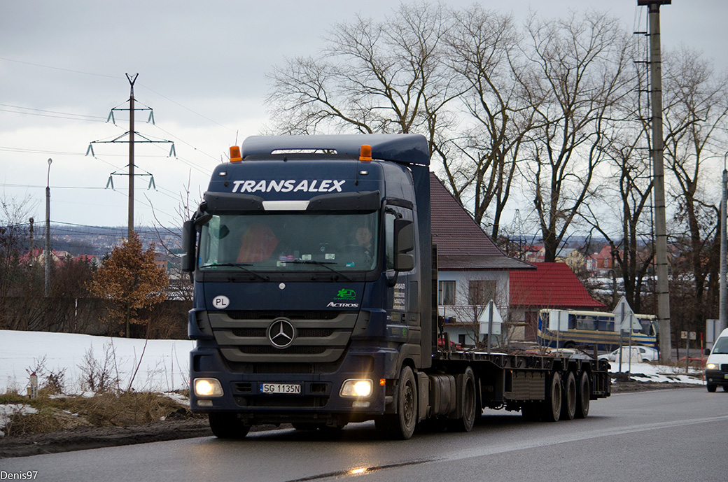 Польша, № SG 1135N — Mercedes-Benz Actros ('2009) 1841