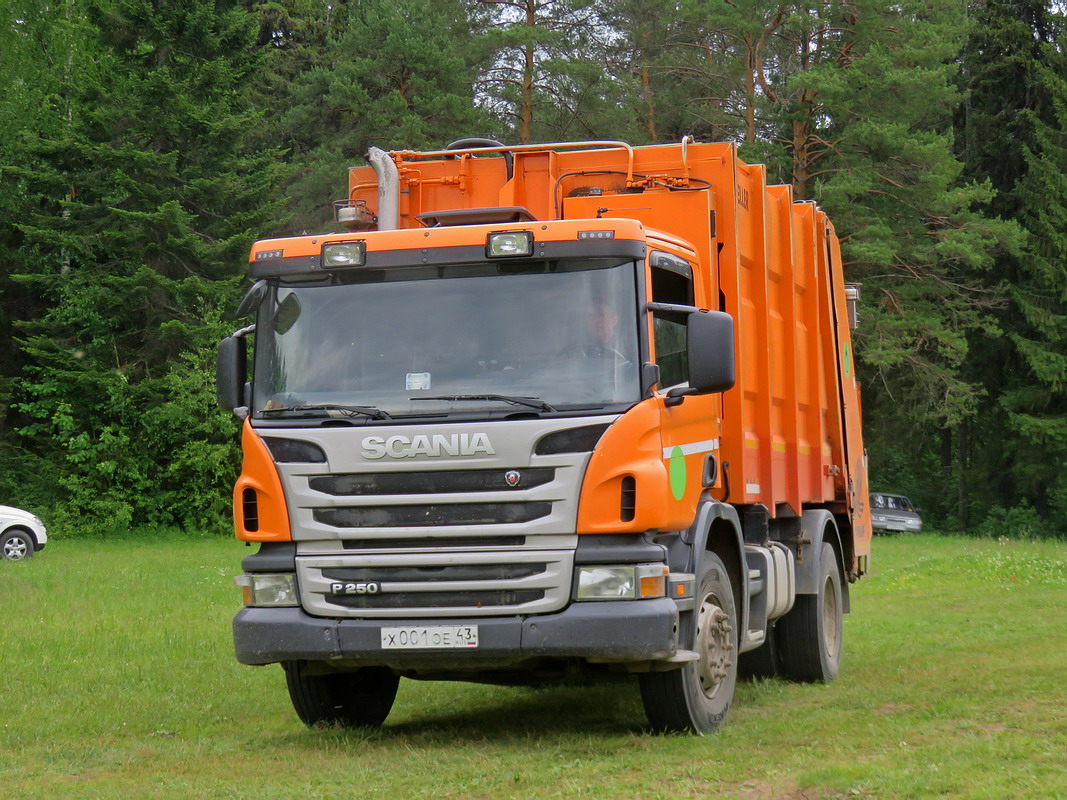 Кировская область, № Х 001 ОЕ 43 — Scania ('2011) P250