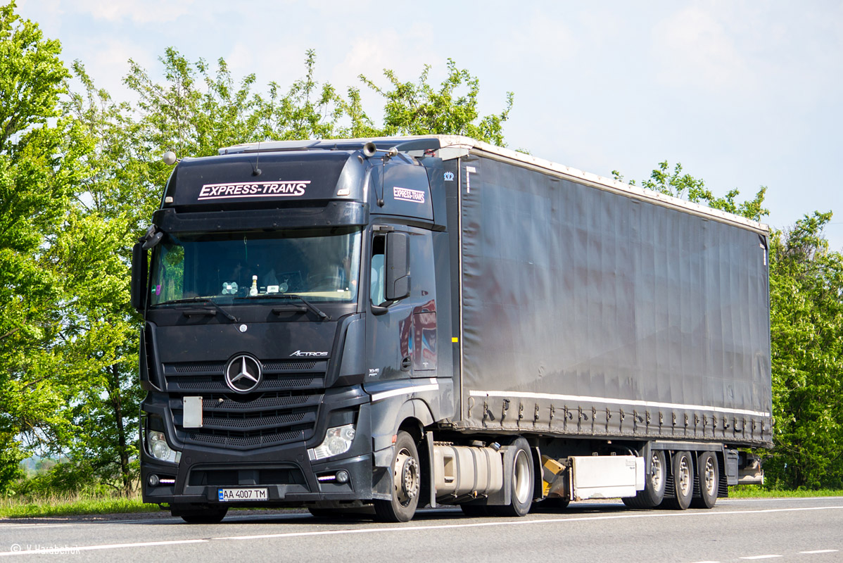 Киев, № АА 4007 ТМ — Mercedes-Benz Actros ('2011) 1845