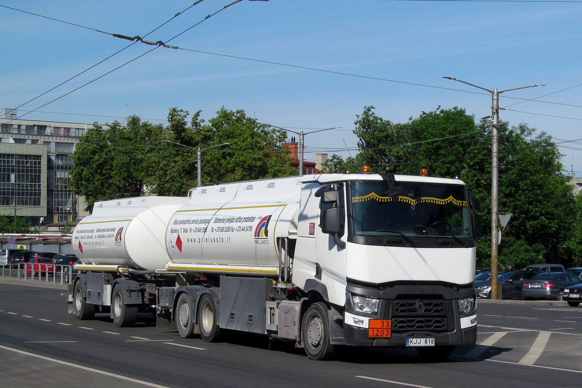 Литва, № KJJ 818 — Renault T-Series ('2013)