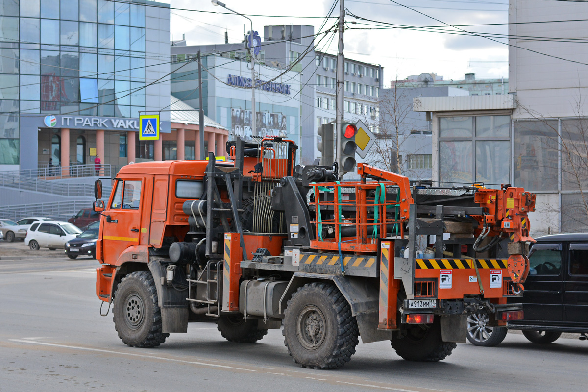 Саха (Якутия), № А 913 ММ 14 — КамАЗ-43502 (общая модель)