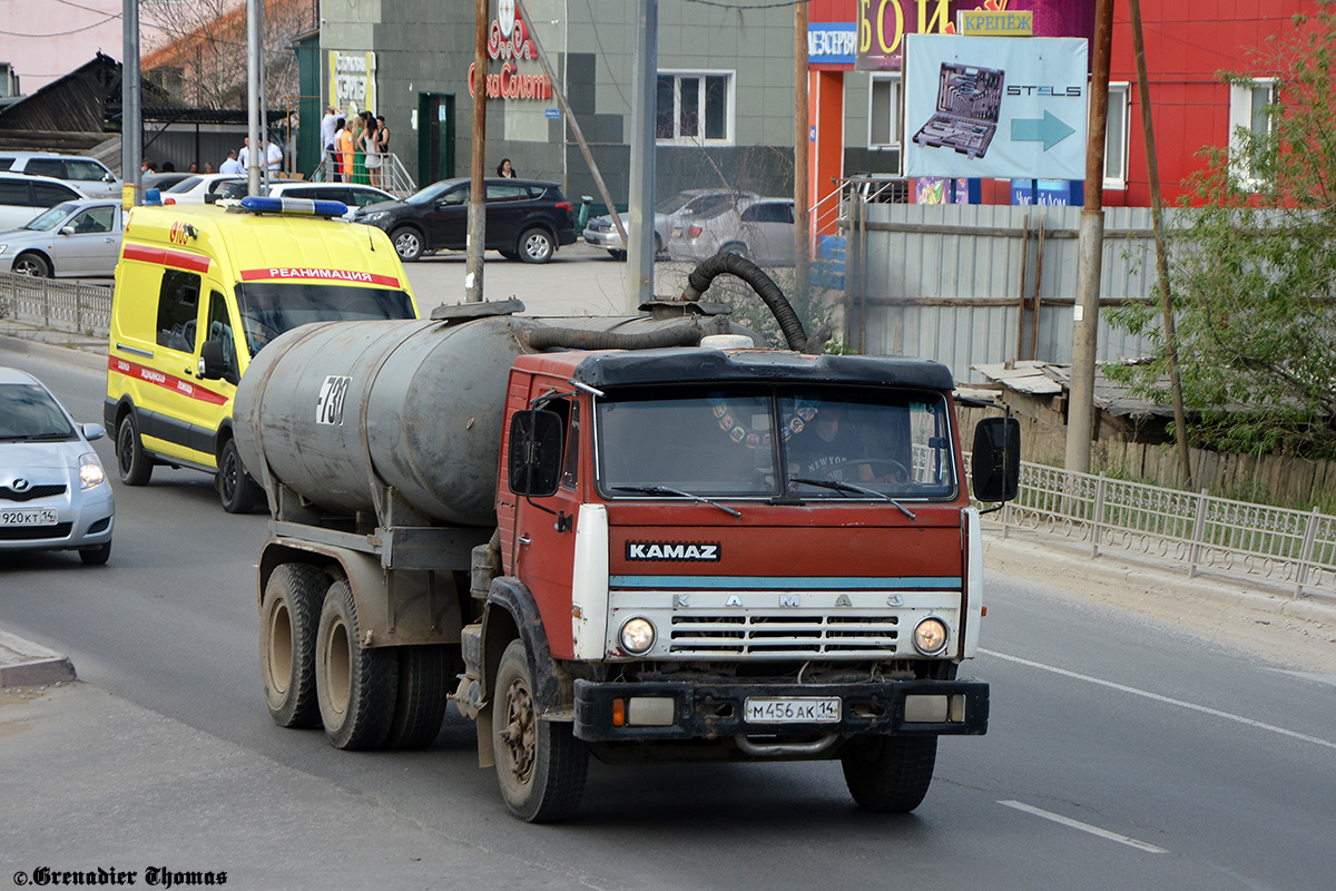 Саха (Якутия), № М 456 АК 14 — КамАЗ-53212