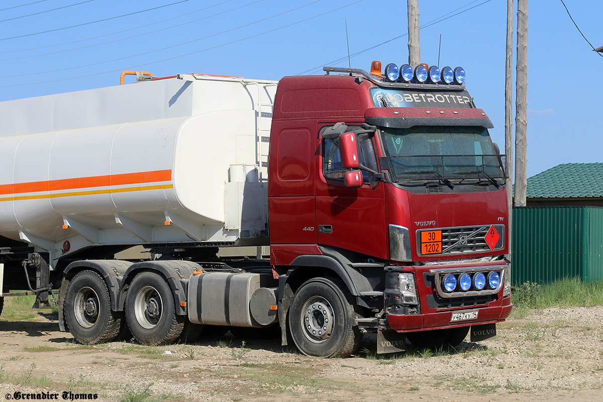 Саха (Якутия), № У 467 КУ 14 — Volvo ('2002) FH-Series