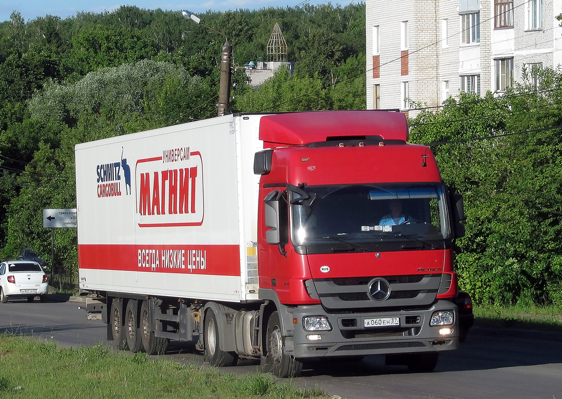 Новгородская область, № А 060 ЕН 37 — Mercedes-Benz Actros ('2009) 1841