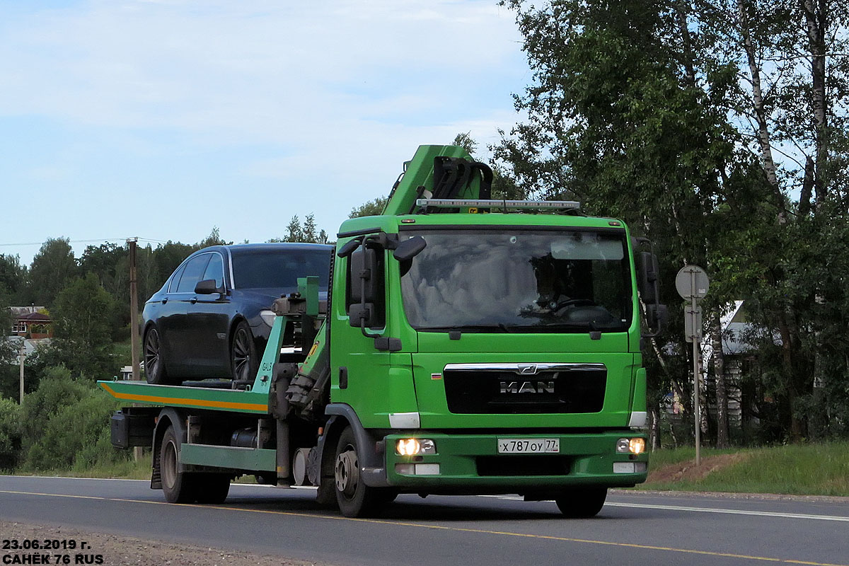 Москва, № Х 787 ОУ 77 — MAN TGL 12.180