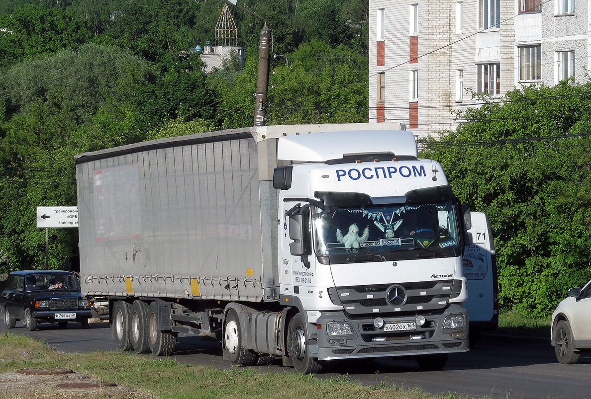 Ростовская область, № Х 402 ОХ 161 — Mercedes-Benz Actros ('2009) 1841