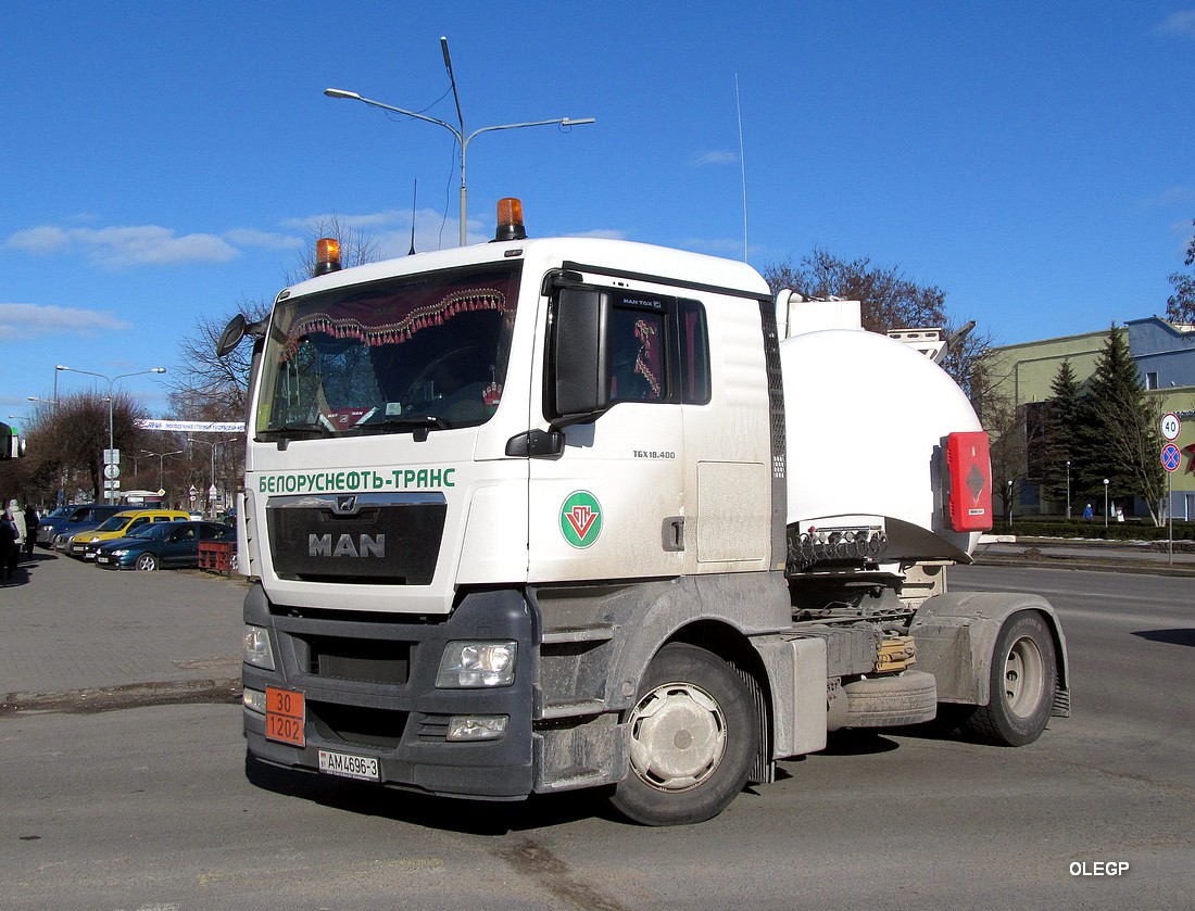 Гомельская область, № АМ 4696-3 — MAN TGX ('2007) 18.400