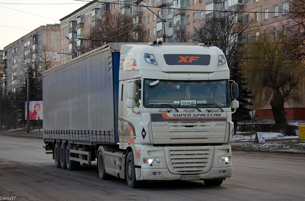 Черниговская область, № СВ 3252 ВО — DAF XF105 FT