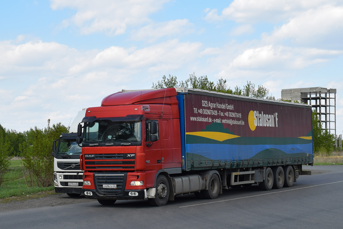 Алтайский край, № О 696 СК 22 — DAF XF105 FT