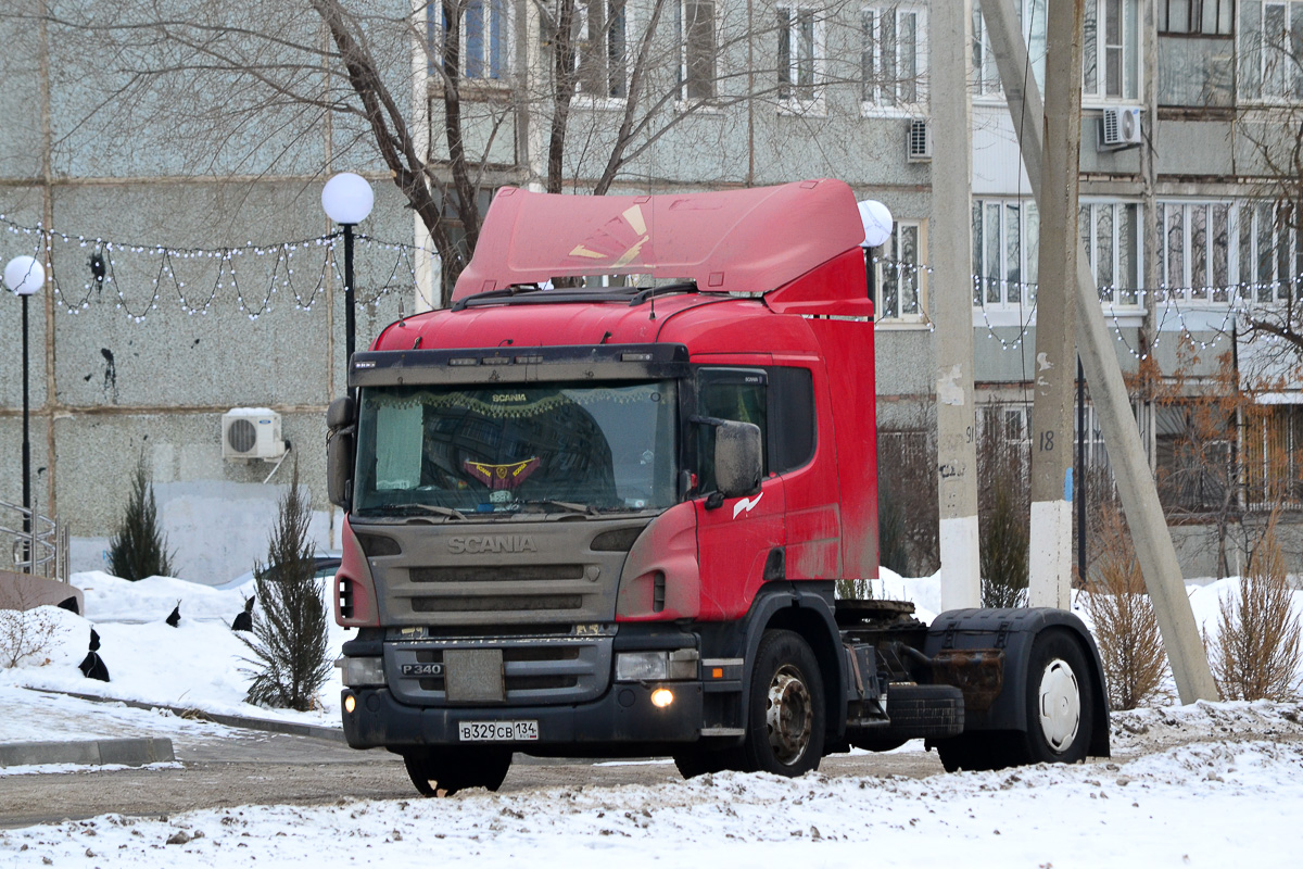 Волгоградская область, № В 329 СВ 134 — Scania ('2004) P340